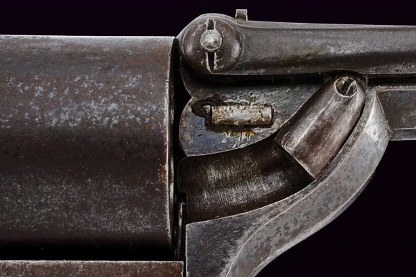 Raro revolver a luminello P.J. Fagard  - Asta Una Vasta Selezione di Armi da Fuoco Americane - Associazione Nazionale - Case d'Asta italiane