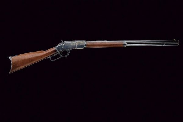 Winchester Model 1873 Rifle  - Asta Una Vasta Selezione di Armi da Fuoco Americane - Associazione Nazionale - Case d'Asta italiane