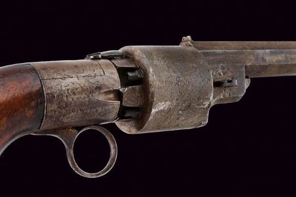 Revolver di transizione a luminello  - Asta Una Vasta Selezione di Armi da Fuoco Americane - Associazione Nazionale - Case d'Asta italiane