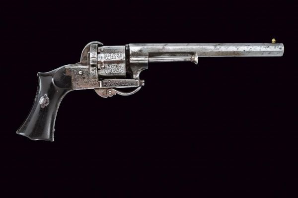 Bel revolver a spillo  - Asta Una Vasta Selezione di Armi da Fuoco Americane - Associazione Nazionale - Case d'Asta italiane