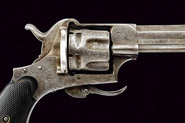 Revolver a spillo The Protector  - Asta Una Vasta Selezione di Armi da Fuoco Americane - Associazione Nazionale - Case d'Asta italiane