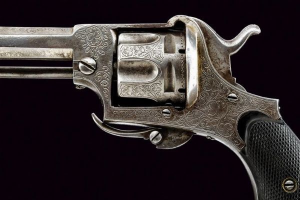 Revolver a spillo The Protector  - Asta Una Vasta Selezione di Armi da Fuoco Americane - Associazione Nazionale - Case d'Asta italiane