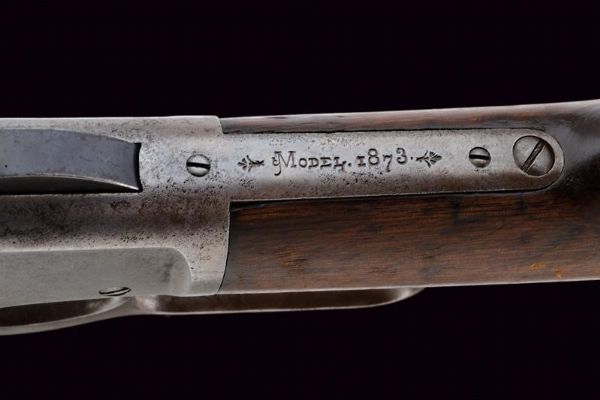 Winchester Model 1873 Rifle  - Asta Una Vasta Selezione di Armi da Fuoco Americane - Associazione Nazionale - Case d'Asta italiane