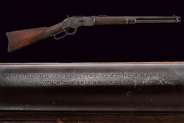 Winchester Model 1873 Carbine  - Asta Una Vasta Selezione di Armi da Fuoco Americane - Associazione Nazionale - Case d'Asta italiane