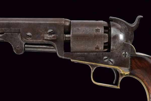 Interessante Colt Model 1851 Navy Revolver  - Asta Una Vasta Selezione di Armi da Fuoco Americane - Associazione Nazionale - Case d'Asta italiane