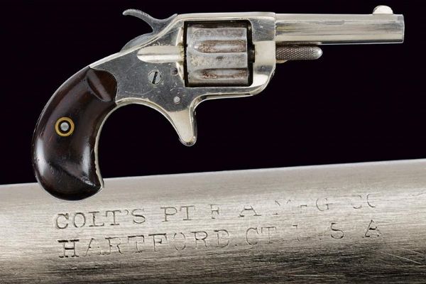 Colt New Line 22 Revolver  - Asta Una Vasta Selezione di Armi da Fuoco Americane - Associazione Nazionale - Case d'Asta italiane