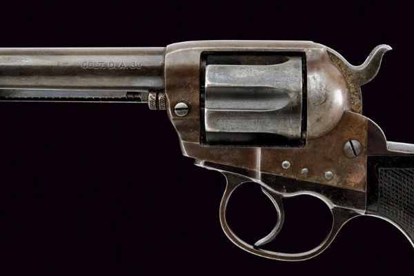 Colt model 1877 Lightning D. A. Revolver  - Asta Una Vasta Selezione di Armi da Fuoco Americane - Associazione Nazionale - Case d'Asta italiane