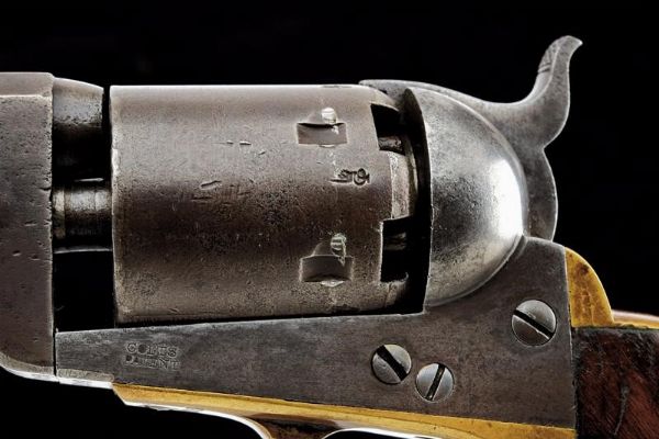 A Colt Model 1851 Navy Revolver  - Asta Una Vasta Selezione di Armi da Fuoco Americane - Associazione Nazionale - Case d'Asta italiane