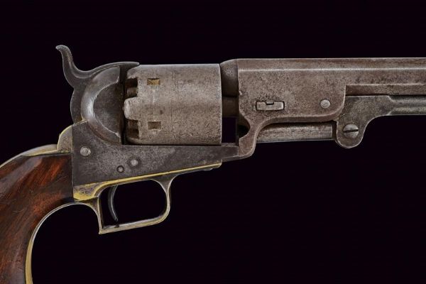 Interessante Colt Model 1851 Navy Revolver  - Asta Una Vasta Selezione di Armi da Fuoco Americane - Associazione Nazionale - Case d'Asta italiane