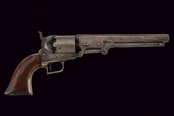 Interessante Colt Model 1851 Navy Revolver  - Asta Una Vasta Selezione di Armi da Fuoco Americane - Associazione Nazionale - Case d'Asta italiane