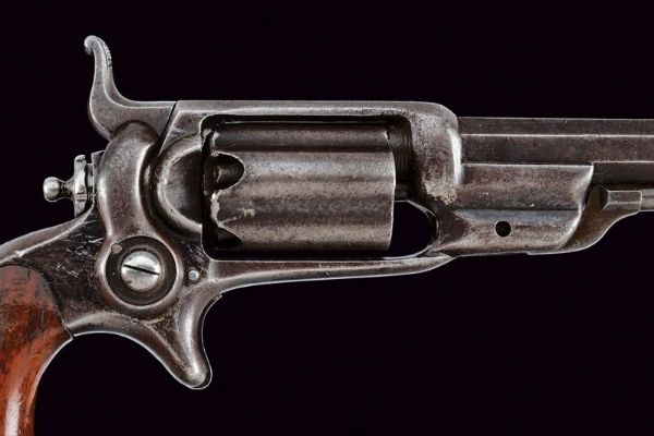 Colt Model 1855 Sidehammer Pocket Revolver Root Model  - Asta Una Vasta Selezione di Armi da Fuoco Americane - Associazione Nazionale - Case d'Asta italiane