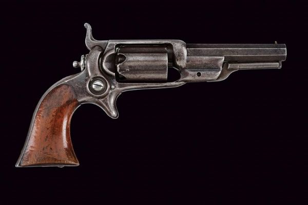 Colt Model 1855 Sidehammer Pocket Revolver Root Model  - Asta Una Vasta Selezione di Armi da Fuoco Americane - Associazione Nazionale - Case d'Asta italiane