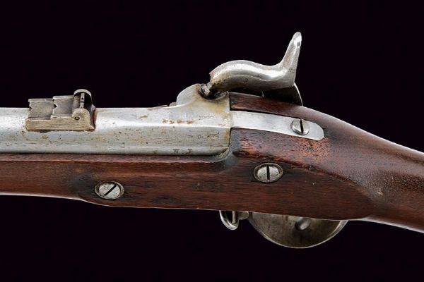 Model 1861 U.S. Percussion Rifle-Musket con baionetta  - Asta Una Vasta Selezione di Armi da Fuoco Americane - Associazione Nazionale - Case d'Asta italiane