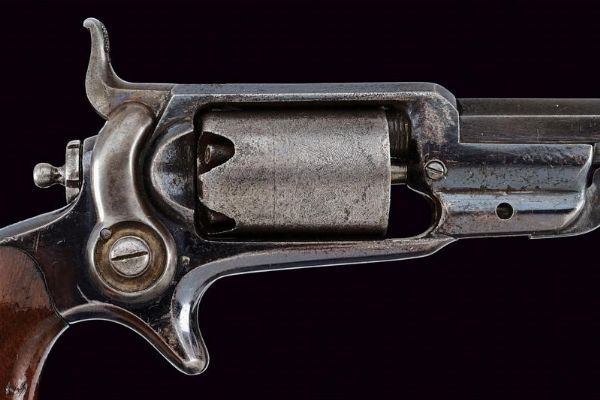 Colt Model 1855 Sidehammer Pocket Revolver Root Model  - Asta Una Vasta Selezione di Armi da Fuoco Americane - Associazione Nazionale - Case d'Asta italiane