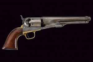 Colt Model 1861 Navy Revolver  - Asta Una Vasta Selezione di Armi da Fuoco Americane - Associazione Nazionale - Case d'Asta italiane