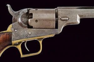 Raro Colt Model 1848 Baby Dragoon Revolver  - Asta Una Vasta Selezione di Armi da Fuoco Americane - Associazione Nazionale - Case d'Asta italiane