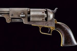 Rarissimo Colt Second Model Dragoon Revolver  - Asta Una Vasta Selezione di Armi da Fuoco Americane - Associazione Nazionale - Case d'Asta italiane