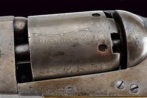 Raro e interessante Colt First Model Dragoon Revolver  - Asta Una Vasta Selezione di Armi da Fuoco Americane - Associazione Nazionale - Case d'Asta italiane