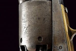 Raro e interessante Colt First Model Dragoon Revolver  - Asta Una Vasta Selezione di Armi da Fuoco Americane - Associazione Nazionale - Case d'Asta italiane