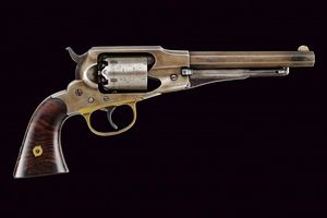 Remington-Rider D/A New Model Belt Revolver  - Asta Una Vasta Selezione di Armi da Fuoco Americane - Associazione Nazionale - Case d'Asta italiane