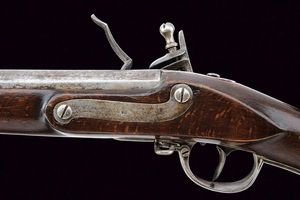 Fucile a pietra focaia da fanteria Mod. 1798/99 con baionetta  - Asta Una Vasta Selezione di Armi da Fuoco Americane - Associazione Nazionale - Case d'Asta italiane