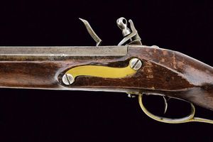 Jaegerstutzen Mod. 1807 con baionetta  - Asta Una Vasta Selezione di Armi da Fuoco Americane - Associazione Nazionale - Case d'Asta italiane