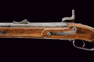 Jagerstutzen Mod. 1854 Lorenz  - Asta Una Vasta Selezione di Armi da Fuoco Americane - Associazione Nazionale - Case d'Asta italiane