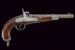 Pistola a luminello da cavalleria Mod. 1860  - Asta Una Vasta Selezione di Armi da Fuoco Americane - Associazione Nazionale - Case d'Asta italiane