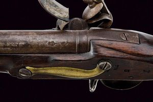 Fucile Brown Bess a pietra focaia con baionetta  - Asta Una Vasta Selezione di Armi da Fuoco Americane - Associazione Nazionale - Case d'Asta italiane