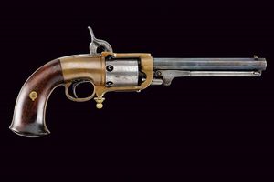 Raro Butterfield Army Model Revolver  - Asta Una Vasta Selezione di Armi da Fuoco Americane - Associazione Nazionale - Case d'Asta italiane