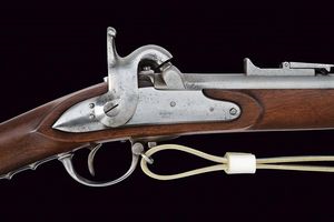 Fucile a luminello Mod. 1860 con baionetta  - Asta Una Vasta Selezione di Armi da Fuoco Americane - Associazione Nazionale - Case d'Asta italiane