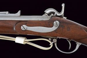 Fucile a luminello Mod. 1860 con baionetta  - Asta Una Vasta Selezione di Armi da Fuoco Americane - Associazione Nazionale - Case d'Asta italiane