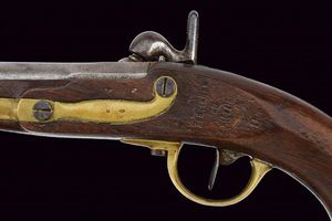 Pistola a luminello Mod. 1822 T Bis  - Asta Una Vasta Selezione di Armi da Fuoco Americane - Associazione Nazionale - Case d'Asta italiane