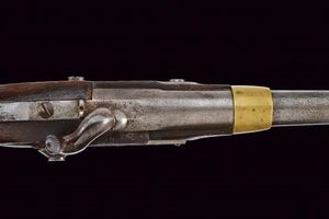 Pistola a luminello Mod. 1822 T Bis  - Asta Una Vasta Selezione di Armi da Fuoco Americane - Associazione Nazionale - Case d'Asta italiane