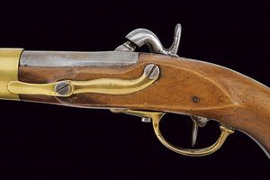 Pistola Mod. AN XIII ridotta a luminello di Mazzocchi  - Asta Una Vasta Selezione di Armi da Fuoco Americane - Associazione Nazionale - Case d'Asta italiane