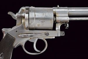 Revolver Gasser Mod. 1870 con fondina  - Asta Una Vasta Selezione di Armi da Fuoco Americane - Associazione Nazionale - Case d'Asta italiane