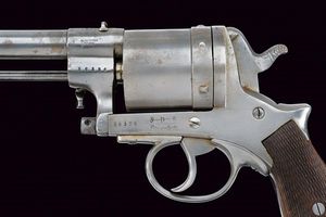 Revolver Gasser Mod. 1870 con fondina  - Asta Una Vasta Selezione di Armi da Fuoco Americane - Associazione Nazionale - Case d'Asta italiane