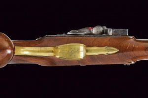 Pistola a pietra focaia di Twigg  - Asta Una Vasta Selezione di Armi da Fuoco Americane - Associazione Nazionale - Case d'Asta italiane