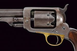 Whitney Navy Second Model Revolver  - Asta Una Vasta Selezione di Armi da Fuoco Americane - Associazione Nazionale - Case d'Asta italiane