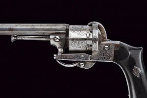 Bel revolver a spillo  - Asta Una Vasta Selezione di Armi da Fuoco Americane - Associazione Nazionale - Case d'Asta italiane