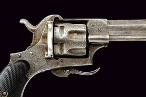 Revolver a spillo The Protector  - Asta Una Vasta Selezione di Armi da Fuoco Americane - Associazione Nazionale - Case d'Asta italiane