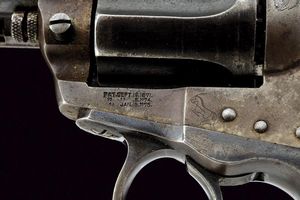 Colt model 1877 Lightning D. A. Revolver  - Asta Una Vasta Selezione di Armi da Fuoco Americane - Associazione Nazionale - Case d'Asta italiane