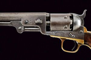 A Colt Model 1851 Navy Revolver  - Asta Una Vasta Selezione di Armi da Fuoco Americane - Associazione Nazionale - Case d'Asta italiane