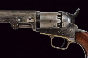 Colt Model 1849 Pocket Revolver in cassetta  - Asta Una Vasta Selezione di Armi da Fuoco Americane - Associazione Nazionale - Case d'Asta italiane