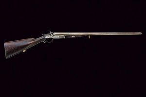 Remington-Whitmore Model 1874 Double Barrel Hammer Shotgun 12 Gauche  - Asta Una Vasta Selezione di Armi da Fuoco Americane - Associazione Nazionale - Case d'Asta italiane