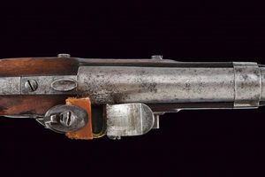 Interessante pistola a pietra focaia d'ordinanza Mod. 1836 di A. Waters  - Asta Una Vasta Selezione di Armi da Fuoco Americane - Associazione Nazionale - Case d'Asta italiane