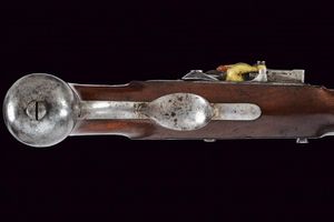 Interessante pistola a pietra focaia d'ordinanza Mod. 1836 di A. Waters  - Asta Una Vasta Selezione di Armi da Fuoco Americane - Associazione Nazionale - Case d'Asta italiane