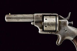 Allen 22 Sidehammer rimfire revolver  - Asta Una Vasta Selezione di Armi da Fuoco Americane - Associazione Nazionale - Case d'Asta italiane