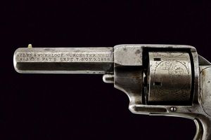 Allen 22 Sidehammer rimfire revolver  - Asta Una Vasta Selezione di Armi da Fuoco Americane - Associazione Nazionale - Case d'Asta italiane