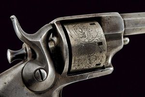 Allen 22 Sidehammer rimfire revolver  - Asta Una Vasta Selezione di Armi da Fuoco Americane - Associazione Nazionale - Case d'Asta italiane